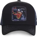 cappelli-curva-nero-snapback-venom-marvel-comics-di-capslab