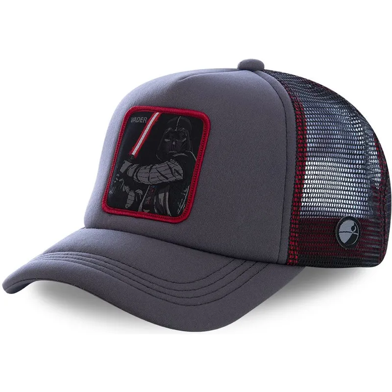 cappelli-curva-grigio-snapback-darth-vader-star-wars-di-capslab cappelli-curva-grigio-snapback-darth-vader-star-wars-di-capslab