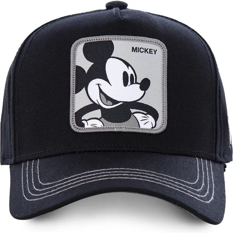 cappelli-curva-nero-snapback-mickey-mouse-disney-di-capslab