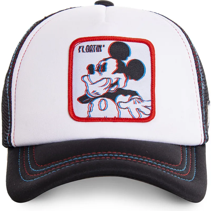 cappelli-curva-bianco-snapback-mickey-mouse-disney-di-capslab