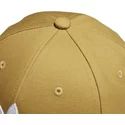 cappellino-visiera-curva-marrone-regolabile-trefoil-baseball-di-adidas
