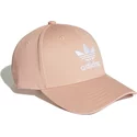 cappellino-visiera-curva-rosa-regolabile-trefoil-baseball-di-adidas