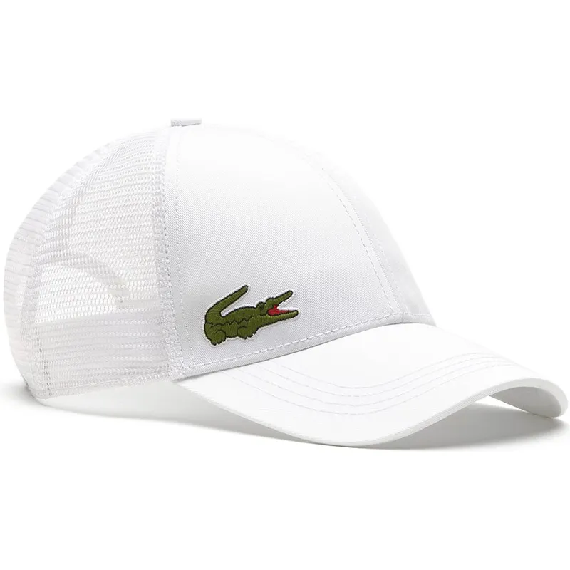 cappelli-curva-bianco-cinghia-regolabile-di-lacoste