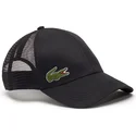 cappelli-curva-nero-cinghia-regolabile-di-lacoste