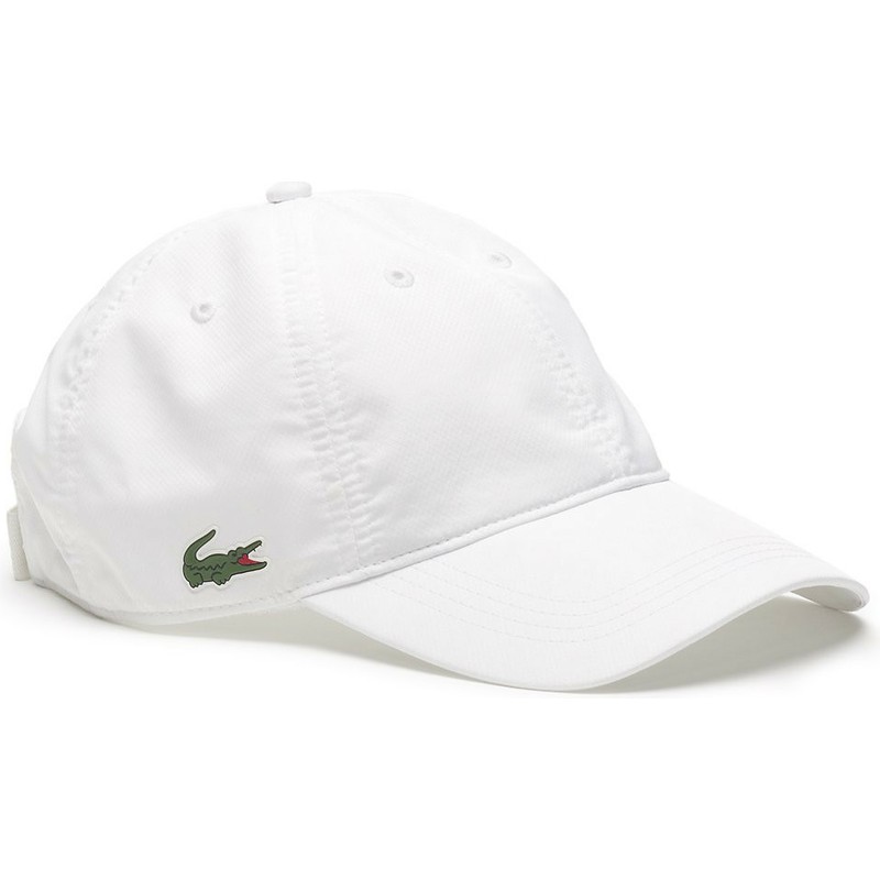 cappellino-visiera-curva-bianco-regolabile-basic-dry-fit-di-lacoste