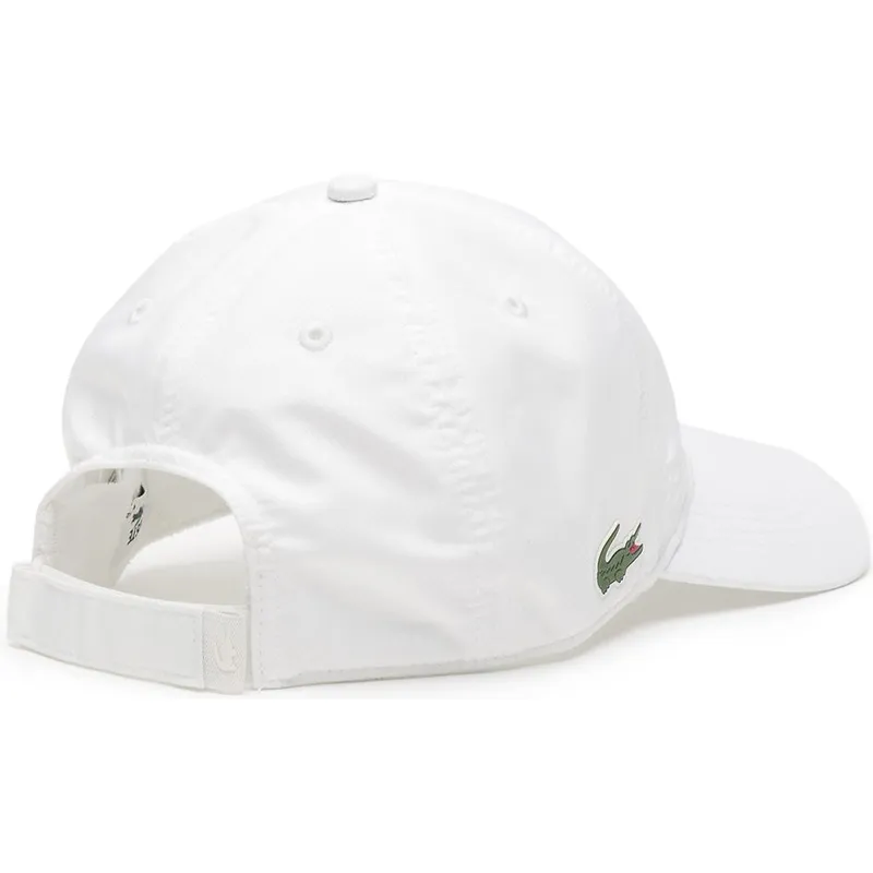 cappelli-curva-bianco-cinghia-regolabile-di-lacoste