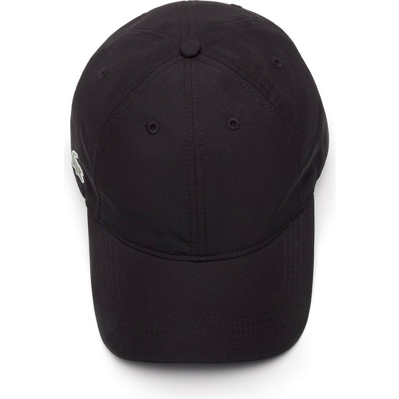 cappellino-visiera-curva-nero-regolabile-basic-dry-fit-di-lacoste