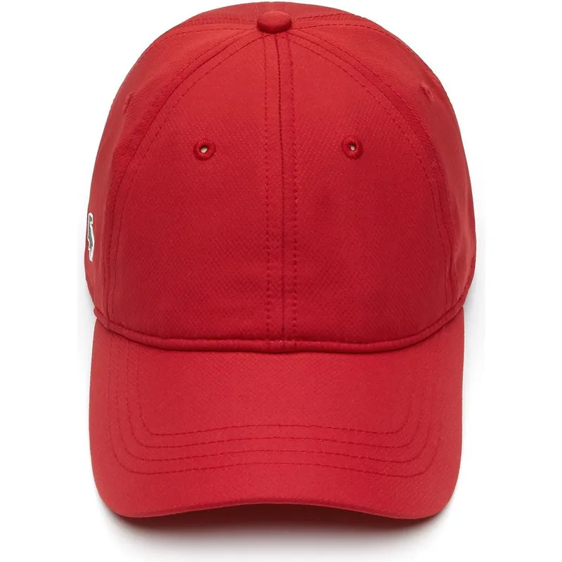 cappelli-curva-rosso-cinghia-regolabile-di-lacoste