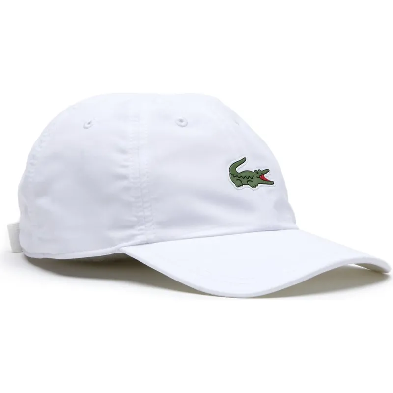 cappelli-curva-bianco-cinghia-regolabile-di-lacoste