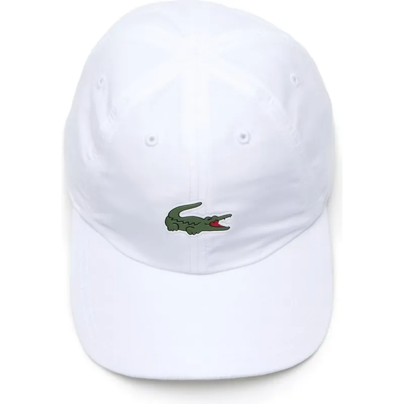 cappelli-curva-bianco-cinghia-regolabile-di-lacoste