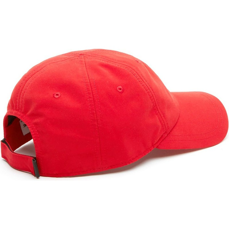 cappellino-visiera-curva-rosso-regolabile-croc-microfibre-di-lacoste