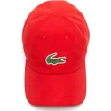 cappelli-curva-rosso-cinghia-regolabile-di-lacoste