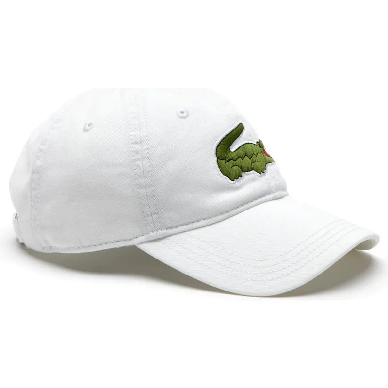 cappelli-curva-bianco-cinghia-regolabile-di-lacoste