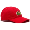 cappelli-curva-rosso-cinghia-regolabile-di-lacoste