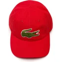 cappelli-curva-rosso-cinghia-regolabile-di-lacoste