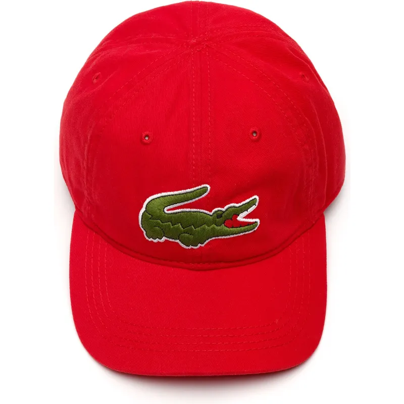 cappelli-curva-rosso-cinghia-regolabile-di-lacoste