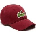 cappelli-curva-rosso-cinghia-regolabile-di-lacoste