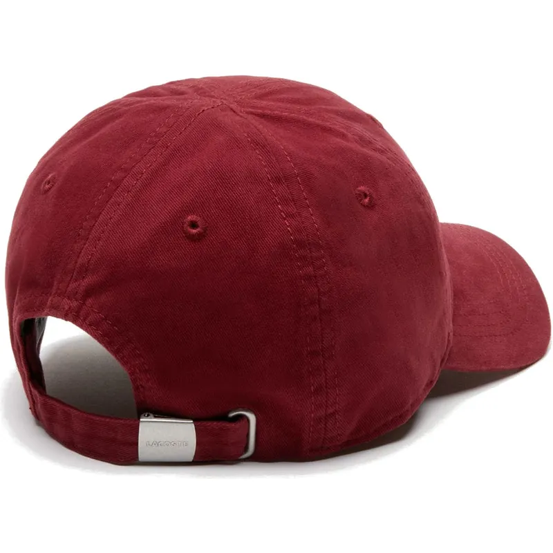 cappelli-curva-rosso-cinghia-regolabile-di-lacoste