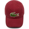 cappelli-curva-rosso-cinghia-regolabile-di-lacoste