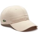 cappellino-visiera-curva-beige-regolabile-basic-side-crocodile-di-lacoste