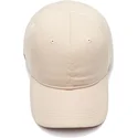 cappelli-curva-beige-cinghia-regolabile-di-lacoste