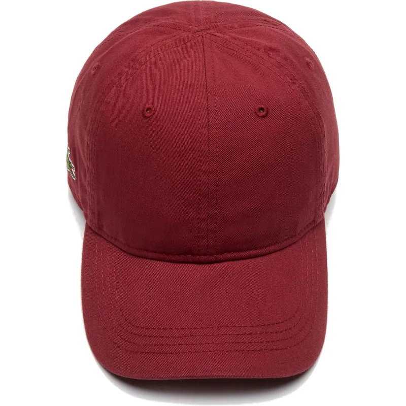 cappelli-curva-rosso-cinghia-regolabile-di-lacoste