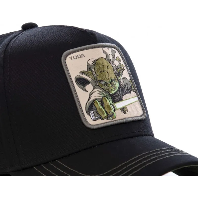 cappelli-curva-nero-snapback-yoda-star-wars-di-capslab cappelli-curva-nero-snapback-yoda-star-wars-di-capslab