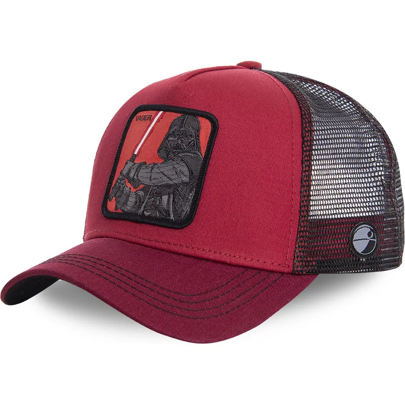 cappelli-curva-rosso-snapback-darth-vader-star-wars-di-capslab cappelli-curva-rosso-snapback-darth-vader-star-wars-di-capslab