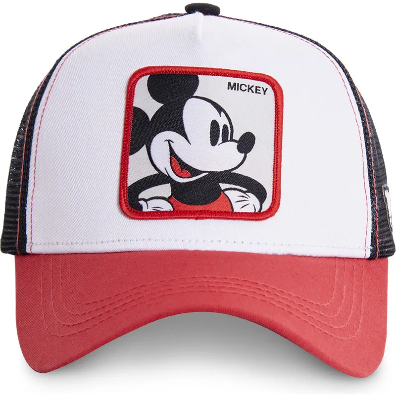 cappelli-curva-bianco-snapback-mickey-mouse-disney-di-capslab
