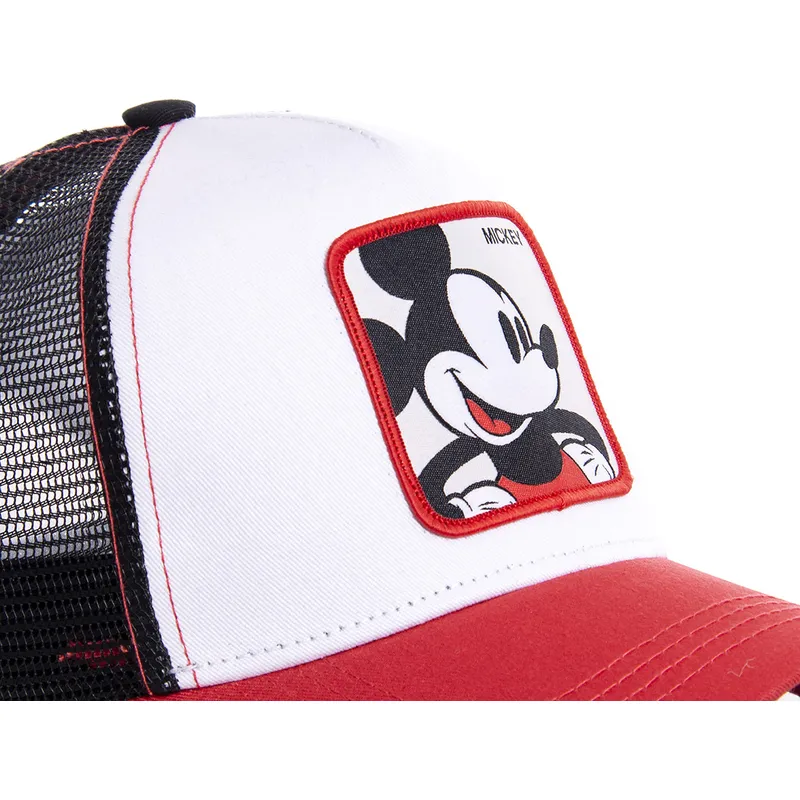 cappelli-curva-bianco-snapback-mickey-mouse-disney-di-capslab