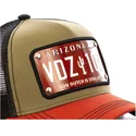 cappelli-curva-marrone-cinghia-regolabile-di-von-dutch