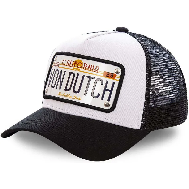 cappelli-curva-bianco-cinghia-regolabile-di-von-dutch