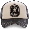 cappelli-curva-grigio-cinghia-regolabile-di-von-dutch