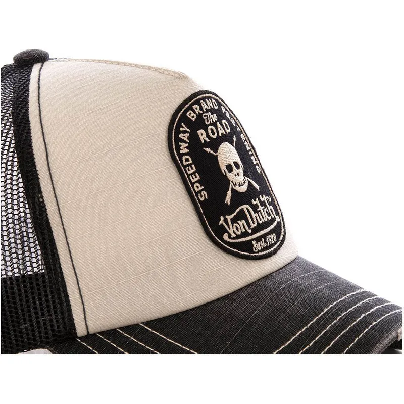 cappelli-curva-grigio-cinghia-regolabile-di-von-dutch