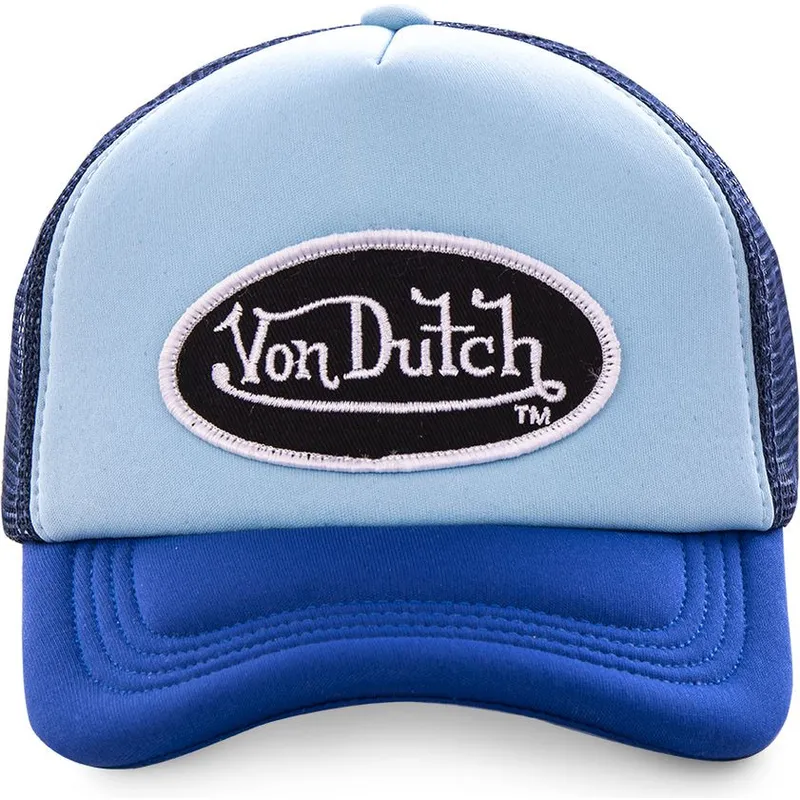 cappelli-curva-blu-cinghia-regolabile-di-von-dutch