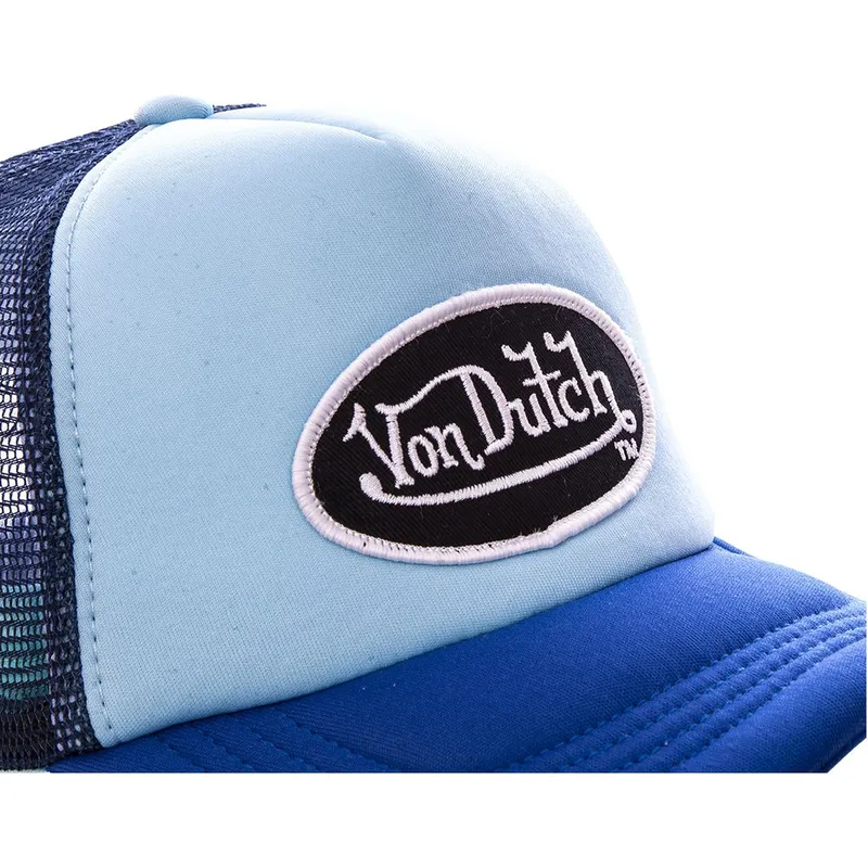 cappelli-curva-blu-cinghia-regolabile-di-von-dutch
