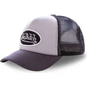 cappelli-curva-grigio-cinghia-regolabile-di-von-dutch