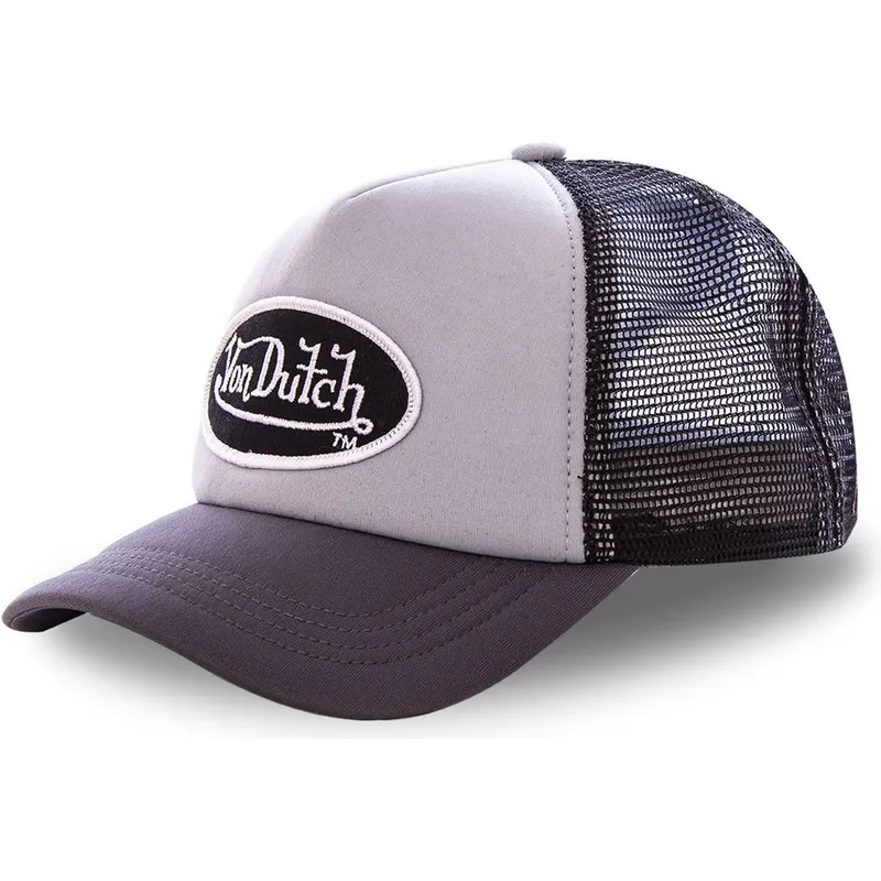 cappelli-curva-grigio-cinghia-regolabile-di-von-dutch