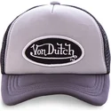 cappelli-curva-grigio-cinghia-regolabile-di-von-dutch