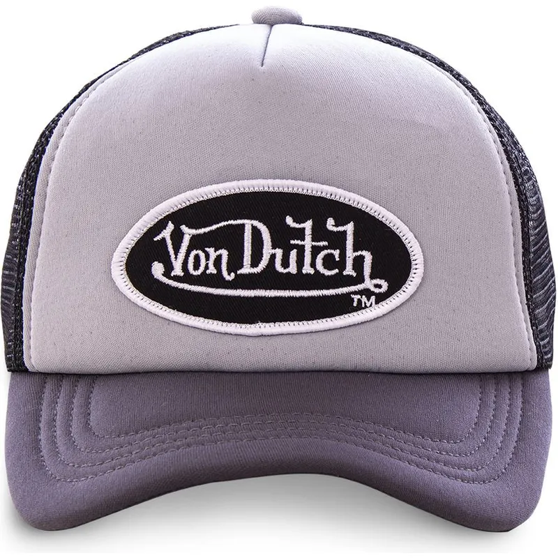 cappelli-curva-grigio-cinghia-regolabile-di-von-dutch