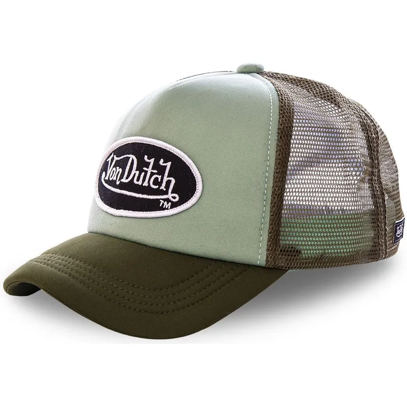 cappelli-curva-verde-cinghia-regolabile-di-von-dutch