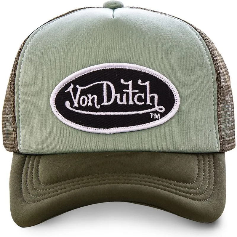 cappelli-curva-verde-cinghia-regolabile-di-von-dutch