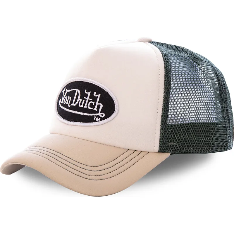 cappelli-curva-beige-cinghia-regolabile-di-von-dutch