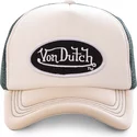 cappellino-trucker-beige-fao-nud-di-von-dutch