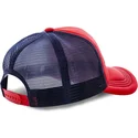 cappelli-curva-rosso-cinghia-regolabile-di-von-dutch