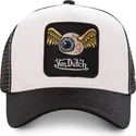 cappelli-curva-bianco-cinghia-regolabile-di-von-dutch
