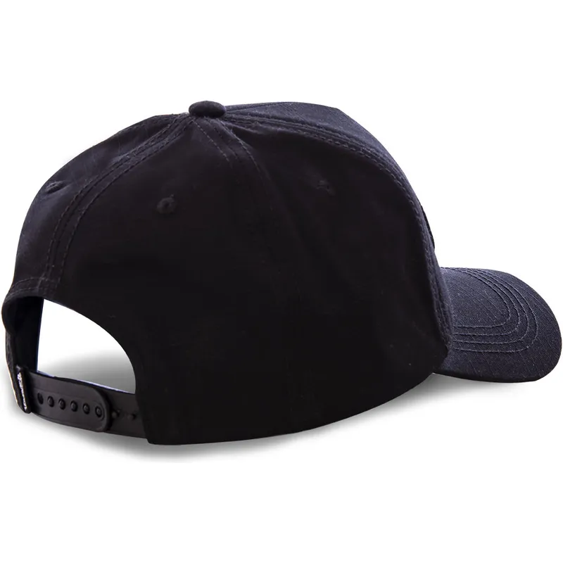 cappelli-curva-nero-cinghia-regolabile-di-von-dutch