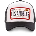 cappellino-trucker-bianco-e-nero-con-targhetta-los-angeles-los1-di-von-dutch