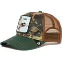 gorra-trucker-verde-e-marrone-anatra-duck-duck-di-goorin-bros