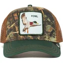 gorra-trucker-verde-e-marrone-anatra-duck-duck-di-goorin-bros
